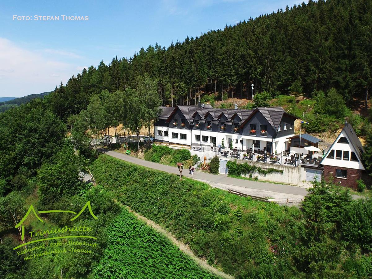 Die Triniushuette "Thueringens Schoenste Aussicht" Rauenstein Luaran gambar